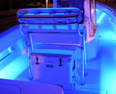 Tekne aydınlatmasında LED şeritler