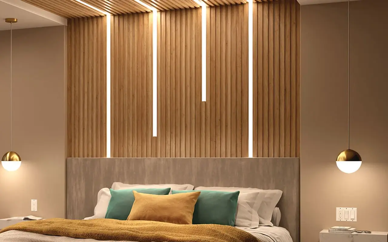 LED Channel for Wood Slat Wall
