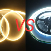 Iluminação quente vs. iluminação fria