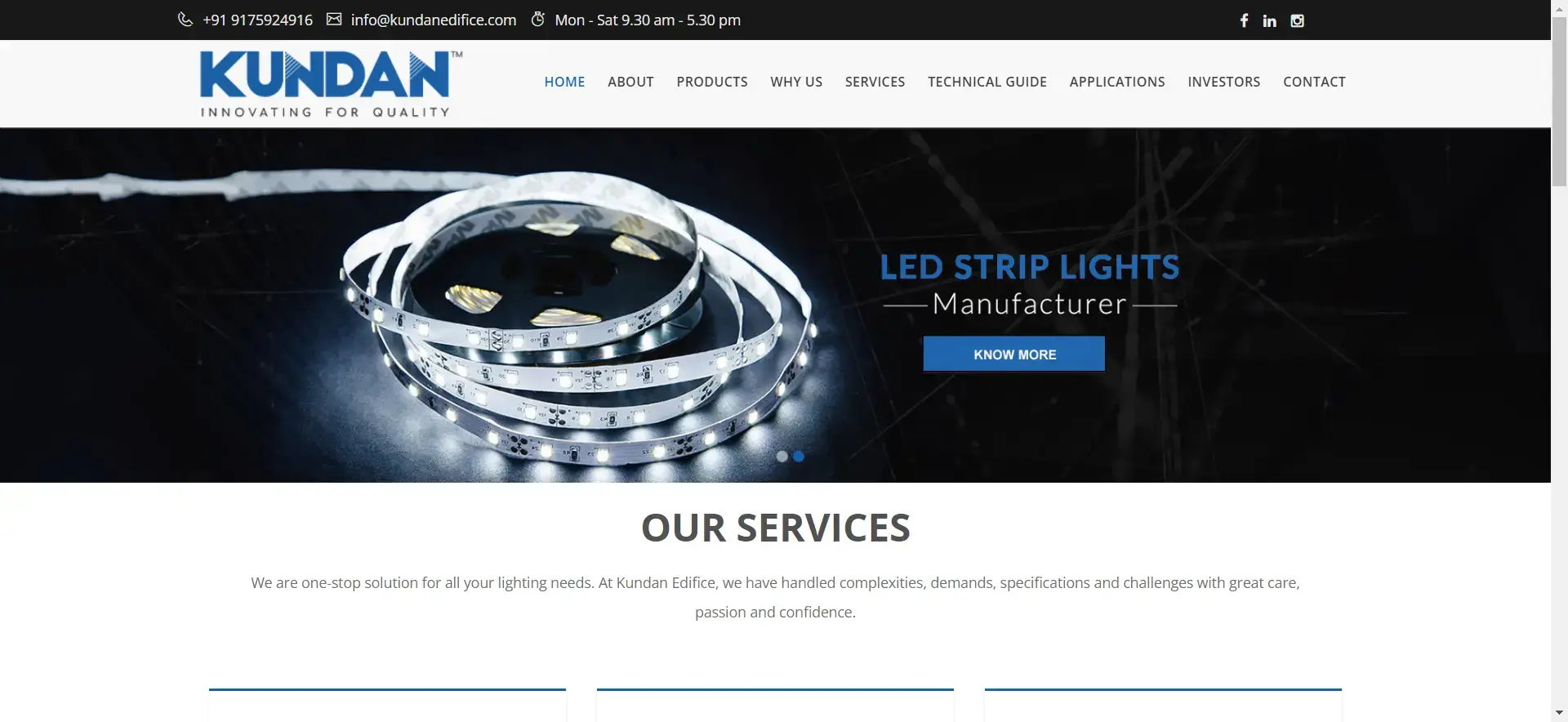 Top 13 LED Strip Light Manufacturers In India