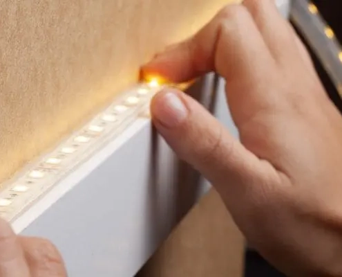 A LED szalagfények újrafelhasználhatóak