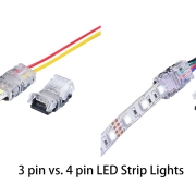 3 Pin vs 4 Pin LED szalagfények