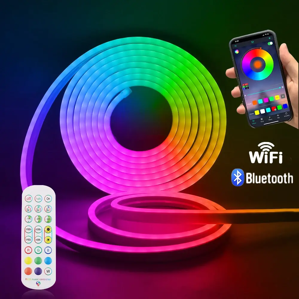 Wifi и Bluetooth светодиодная неоновая лента