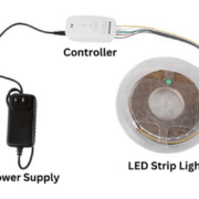 Connecter les bandes de LED au contrôleur