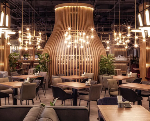 Guia definitivo 33 Ideias de iluminação para restaurantes2