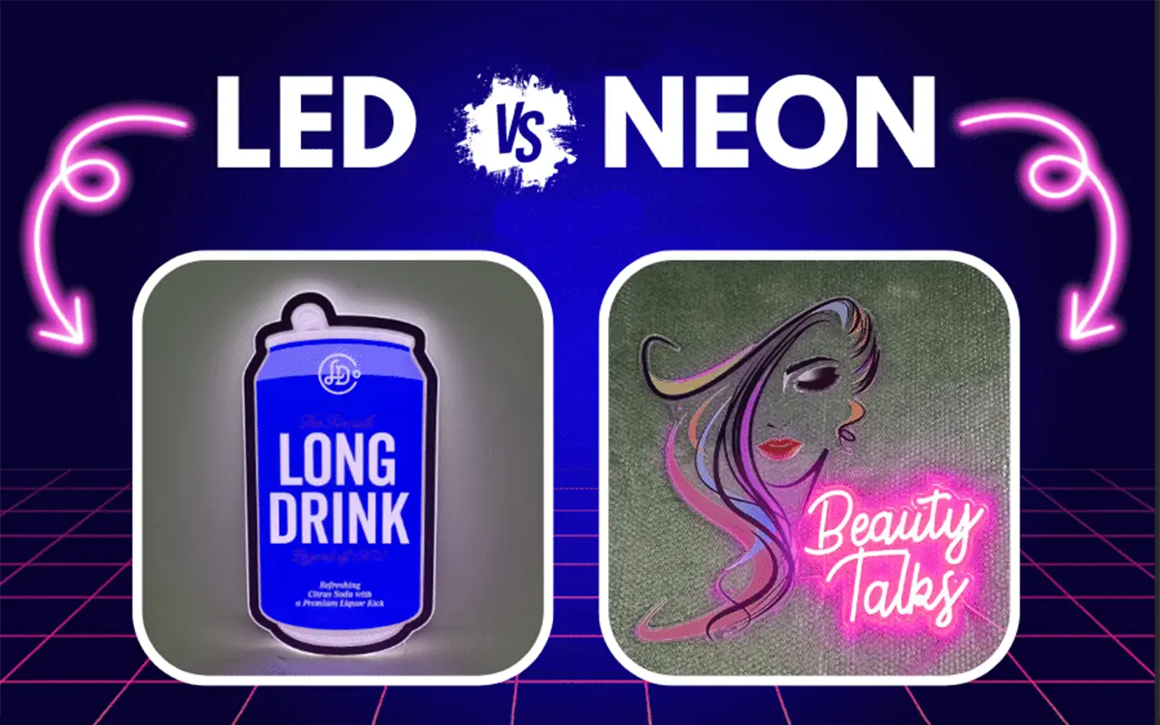 LED vs. Neon Technological Advancements